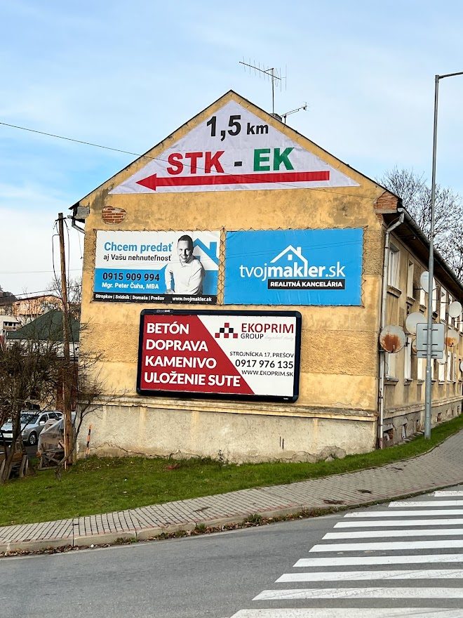 Reklamný reflexný banner - STK EK